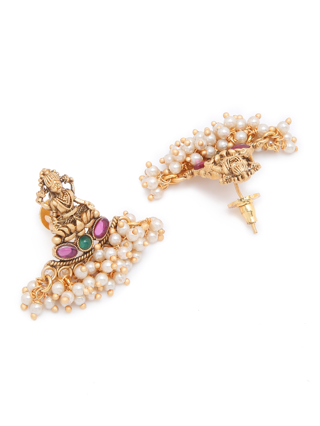 YouBella Jewellery Celebrity Inspired Gold Plated Necklace Jewellery Set for Girls and Women